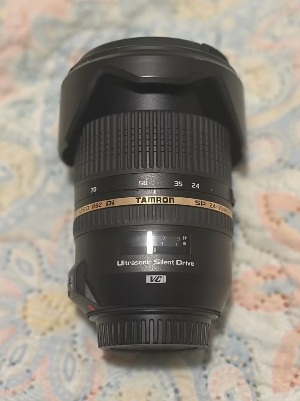 Tamron 24-70mm f/2.8 Di VC SP Zoom Lens — Black